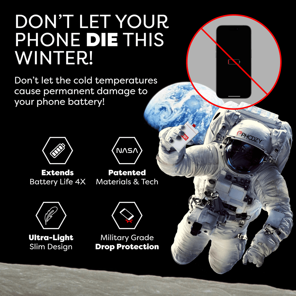 Apollo Series Thermal Phone Case - Extends Battery Life 3X