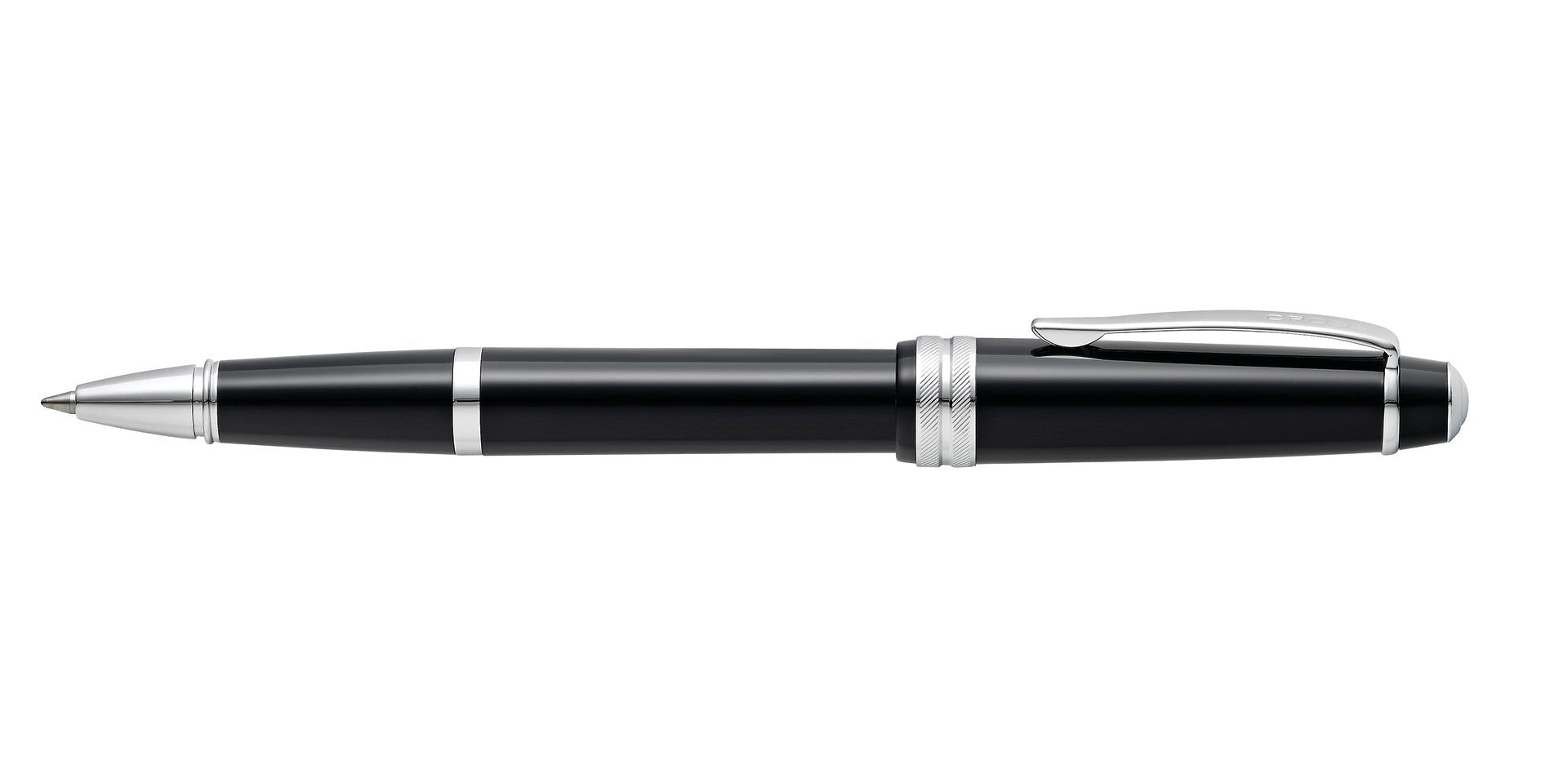 Bailey Light™ Glossy Black Resin Rollerball Pen