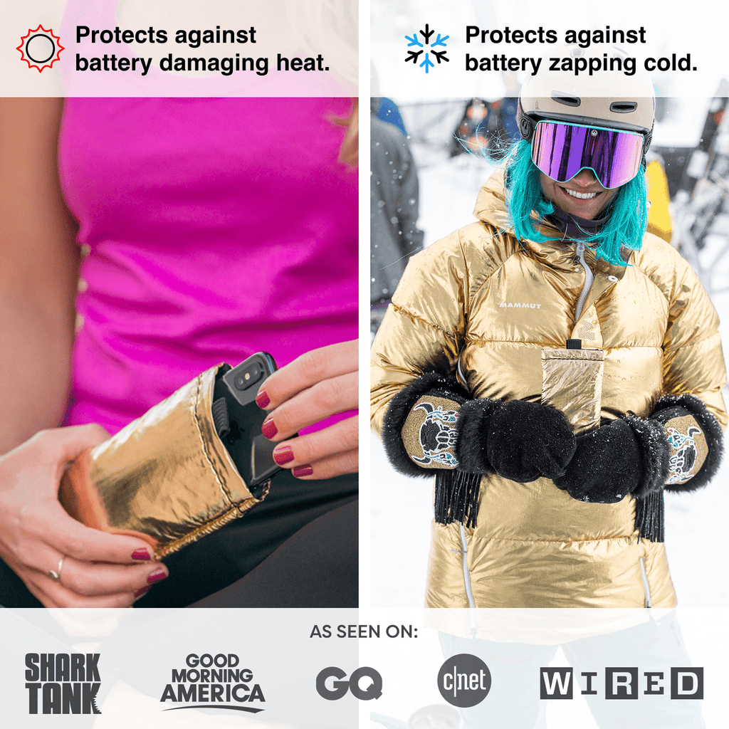 Apollo Series Thermal Phone Case - Extends Battery Life 3X