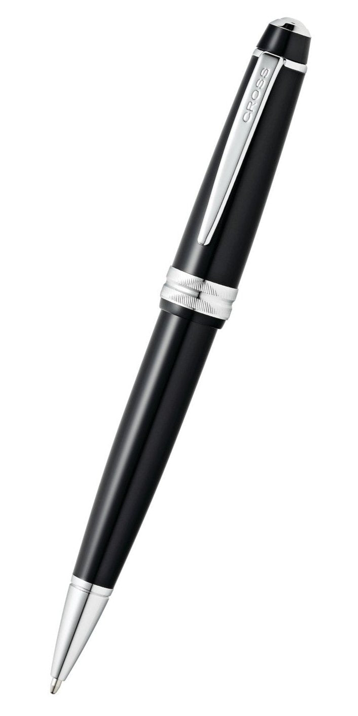 Bailey Light™ Glossy Black Resin Ballpoint Pen