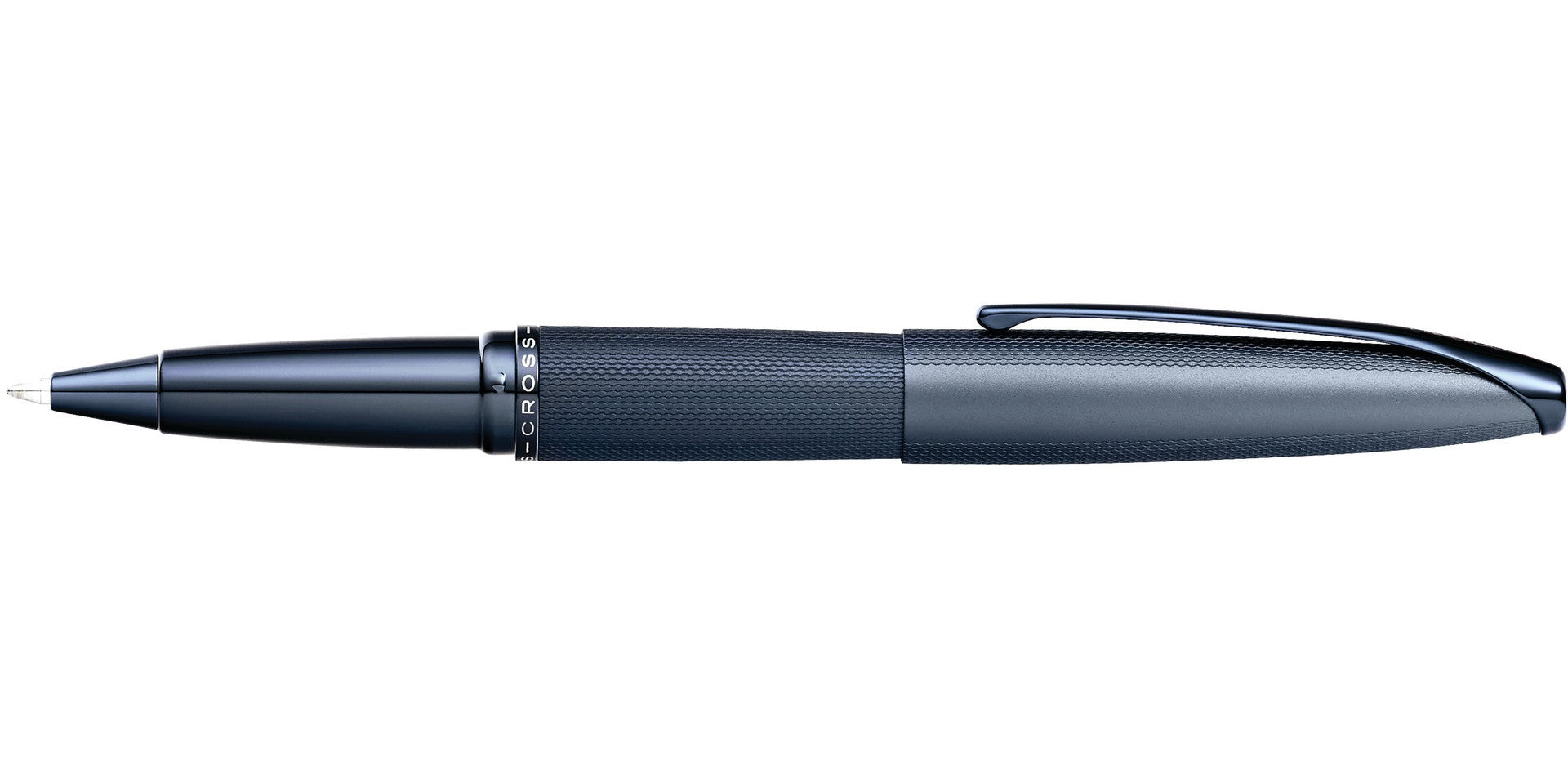 ATX® Sandblasted Dark Blue Rollerball Pen